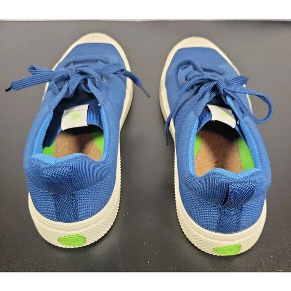 Womens Cariuma Sneaker Size 10.5 IBI Blue Knit Sneaker Low Excellent Condition - Picture 3 of 9